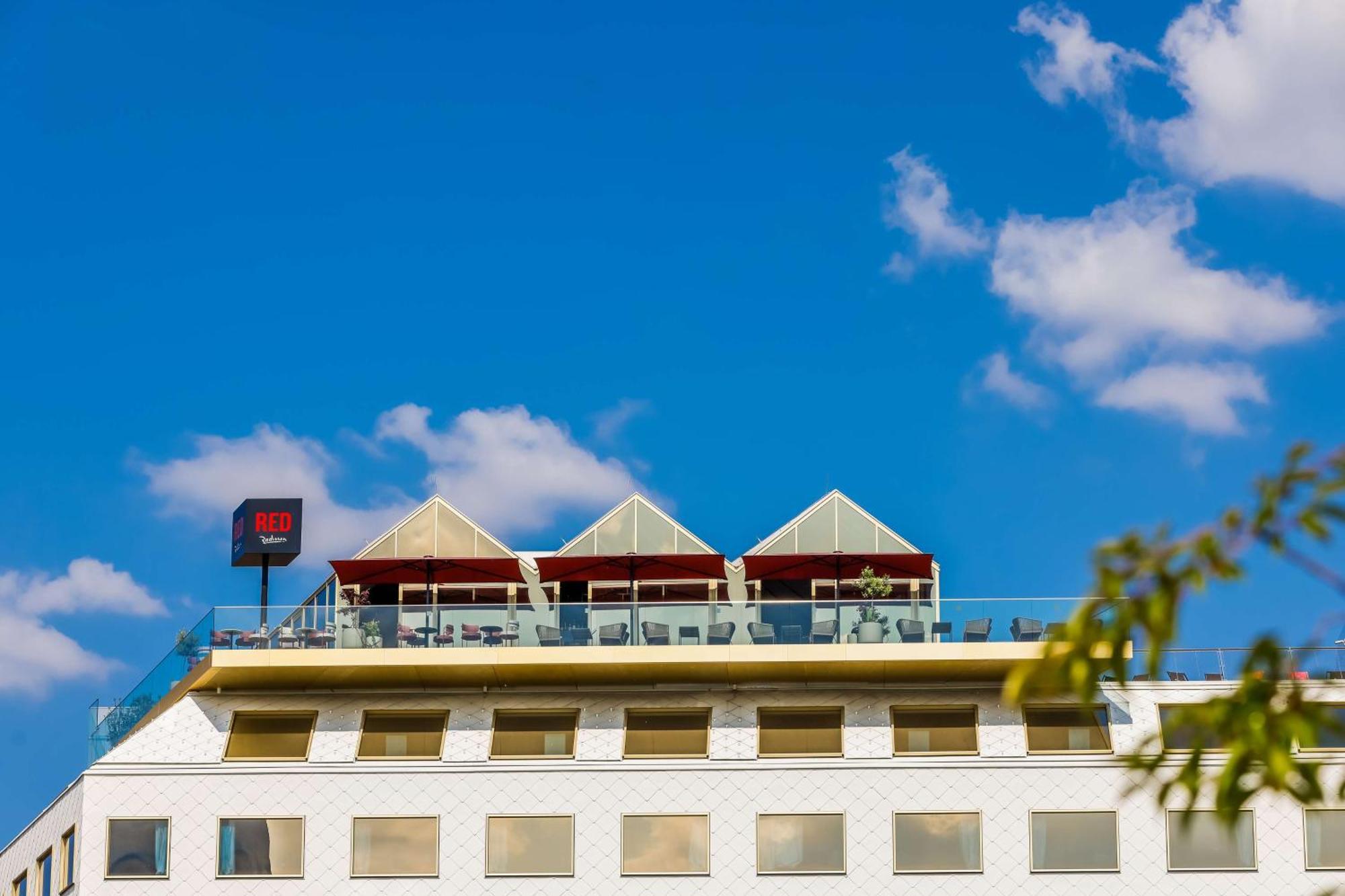 Radisson Red Hotel, Vídeň Exteriér fotografie